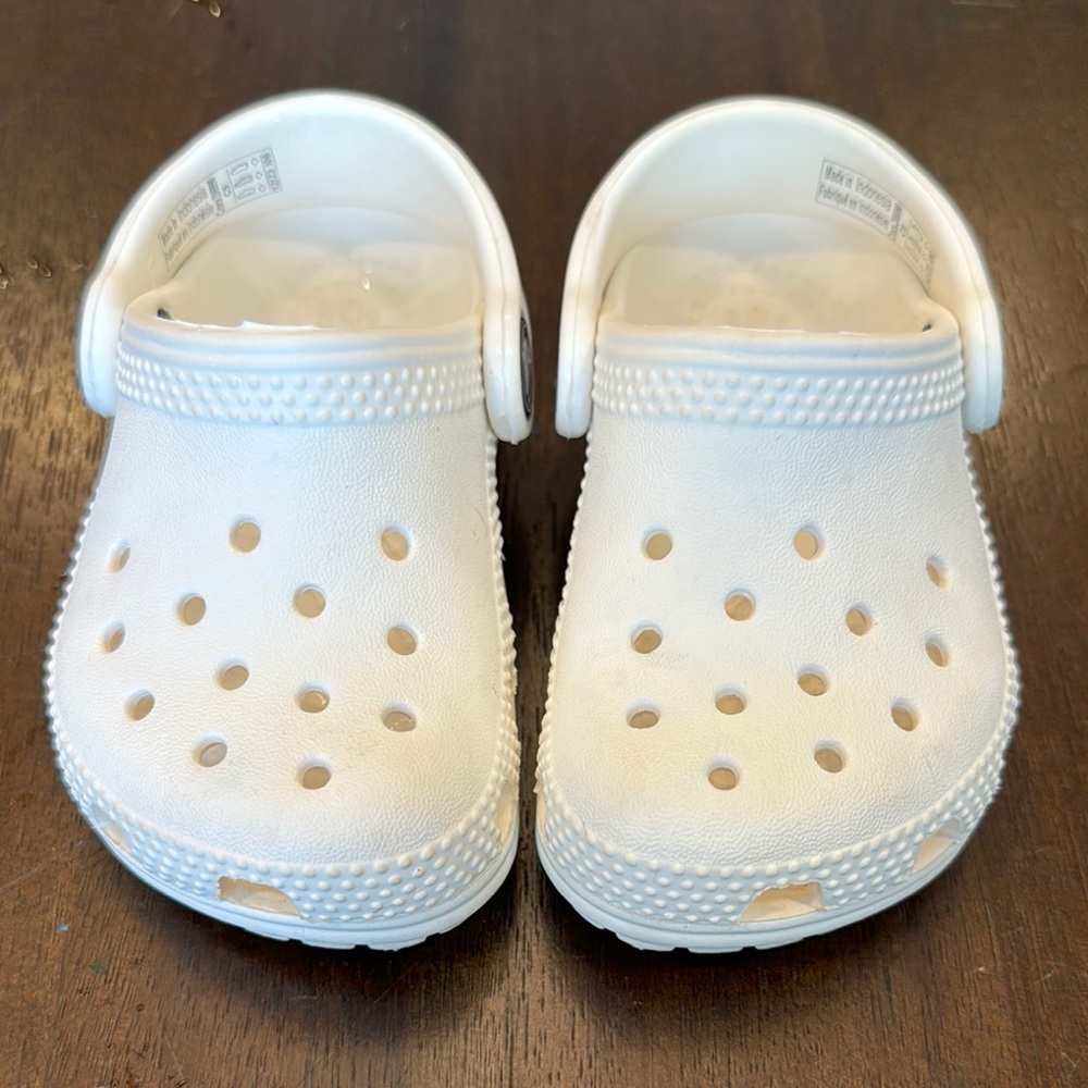 CROCS Kids Water Shoes - White